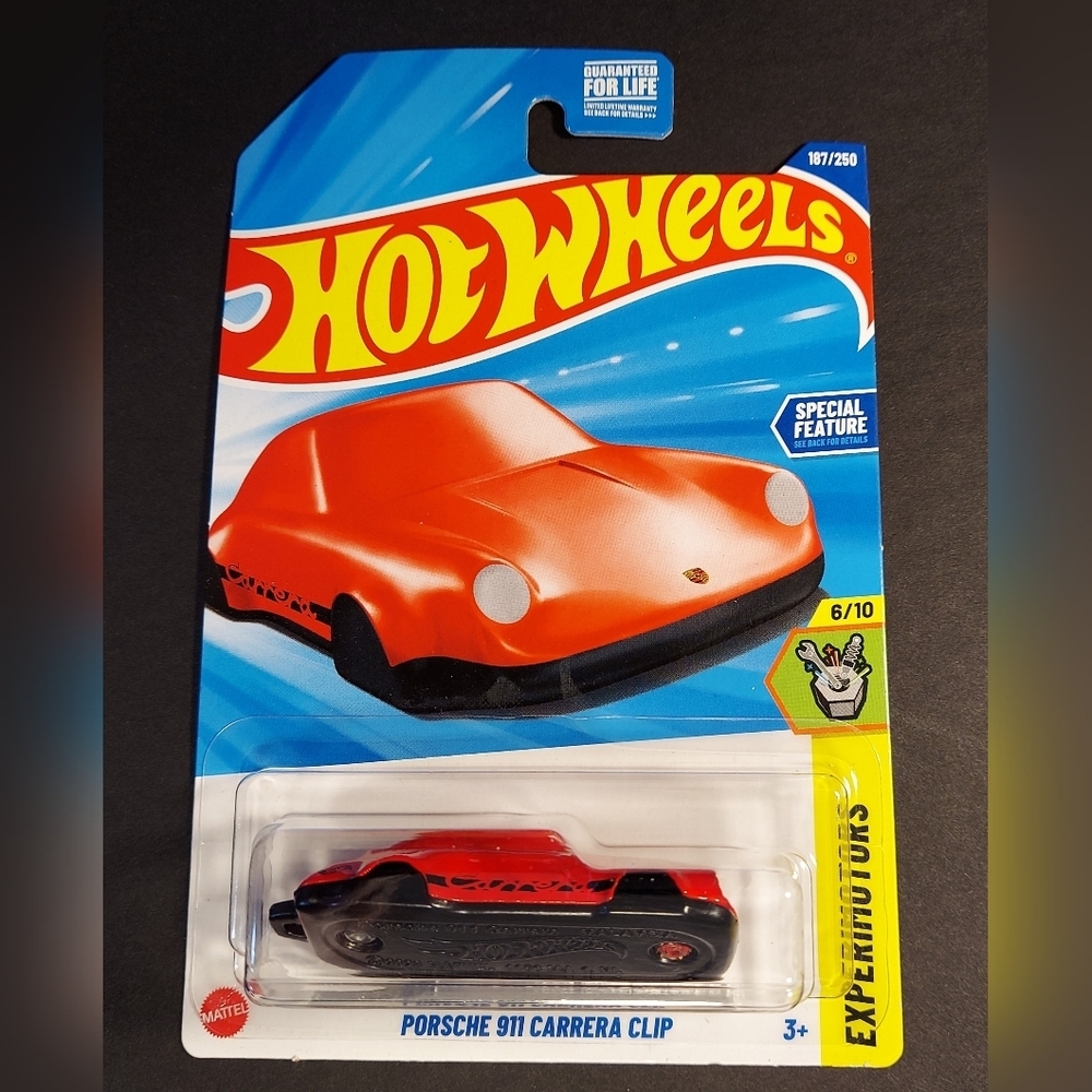 Porsche 911 Carrera Clip Hotwheels